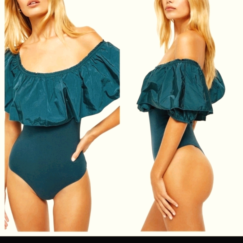 Free People Popover Bodysuit